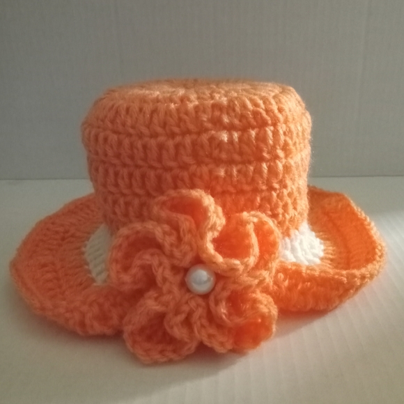 NEW Hand crafted Fashion Hat tissue cover - Picture 1 of 2
